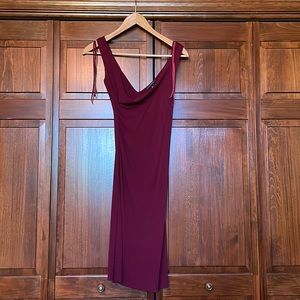 Maroon formal dress, XS